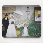 Victorian Family Scene Mouse Pad