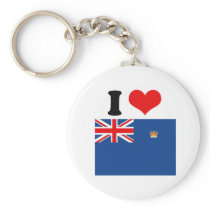 Victorian Flag Key Chains
