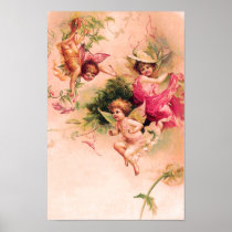 Victorian Flower Fairies Print