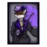 Victorian Fox Postcard