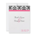 Victorian Fuschia Wedding Matching RSVP