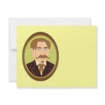 Victorian Gentleman Portrait invitations