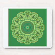 Victorian Green No. 1 Mousepads