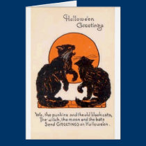 Victorian Halloween Card 027 cards