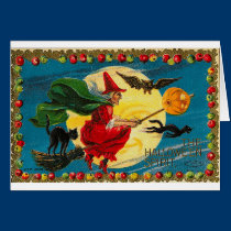 Victorian Halloween Card 0619 cards