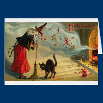 Victorian Halloween Card 1041 cards