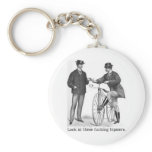 Victorian Hipsters Key Chain