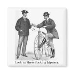 Victorian Hipsters Magnets