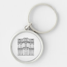 Victorian Homes Keychains