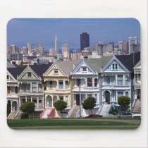 Victorian Houses Mouse Mats