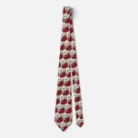 Victorian Illustration Santa Claus Playing Piano ties