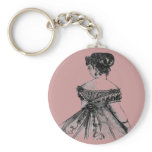 Victorian Lady Keychain