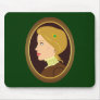Victorian Lady Portrait Mouse Pads