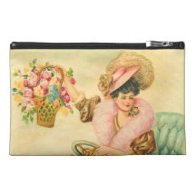 Victorian Lady Travel Accessories Bag