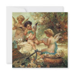 Victorian Music Angels by Hans Zatzka invitations