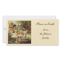 Victorian Music Angels by Hans Zatzka Photo Greeting Card