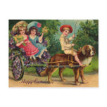 Victorian Parade Easter Vintage Postcard