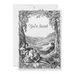 Victorian Picnic invitations