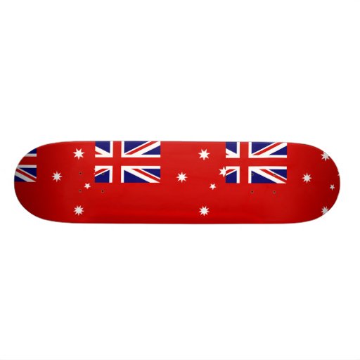 Victorian Red Ensign, Australia flag Skate Decks