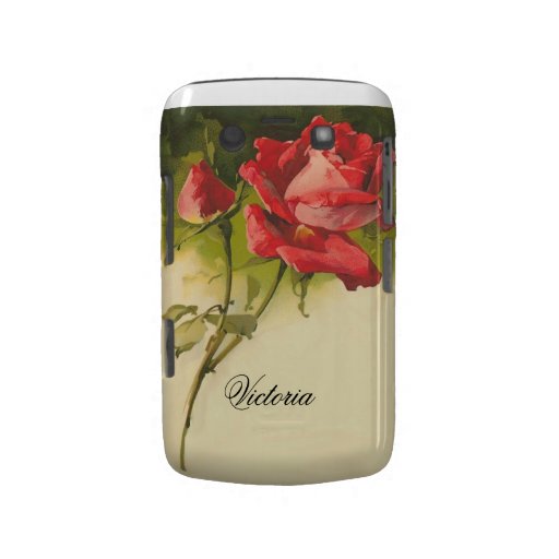 Victorian Red Rose Blackberry Bold Case