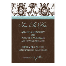 Victorian Romance Save The Date Announcement