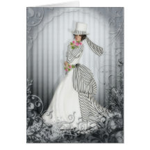 Victorian Rose Card
