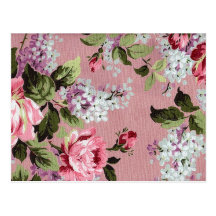 Victorian Rose Garden Postcard