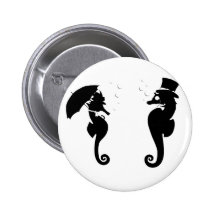 Victorian Seahorses Pins