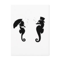 Victorian Seahorses Postcards