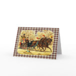Victorian Sleigh Ride Christmas cards