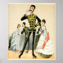 Victorian soldier of the 10th Royal Hussars Poster