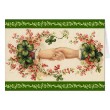 Victorian St. Patrick's Day Greeting Card