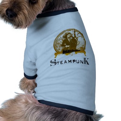 Victorian steampunk space gal dog clothes by MrsEvilGenius