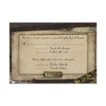 Victorian Steampunk Wedding Reception Cards invitations
