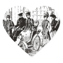 Victorian Heart Sticker