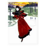 Victorian Style Gift Tags Skater Muff Hand Warmer business cards