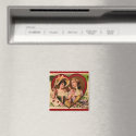 Victorian Valentines Couple magnets