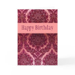 Victorian Vintage Birthday Card