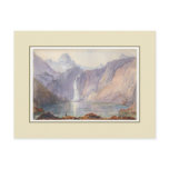 Victorian watercolor postcards
