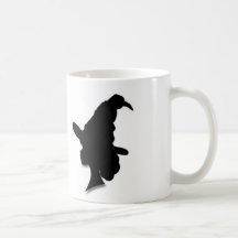 Victorian Witch Silhouette Mug
