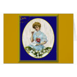 Victorian Woman Cards