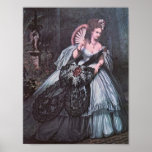 Victorian Woman Poster