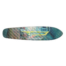Victorians and Birds in San Francisco Skate Decks