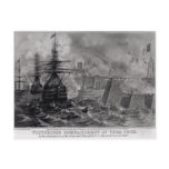 Victorious Bombardment of Vera Cruz postcards