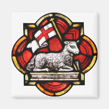 Victorious Lamb Magnet
