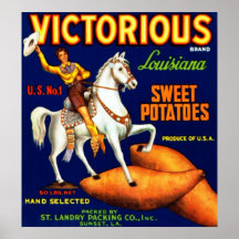 Victorious Sweet Potatoes Poster