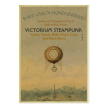 Victorium Steampunk Business Card Template