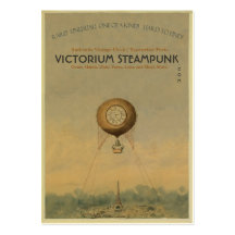 Victorium Steampunk Business Card Templates