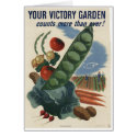 Victory garden poster, World War 2 1945 cards