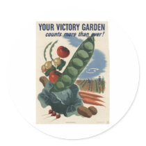 Victory garden poster, World War 2 1945